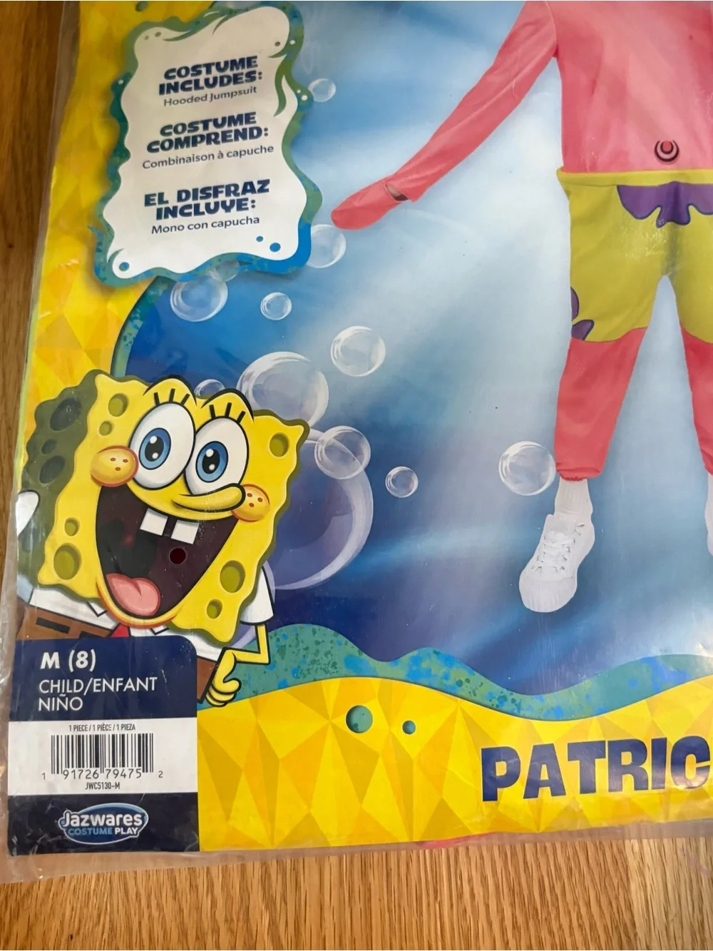 SpongeBob Squarepants playful easy dressing